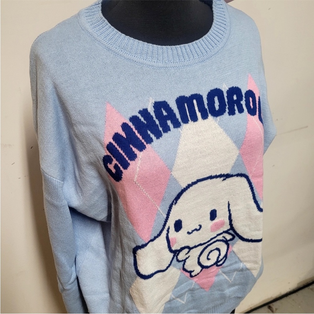 NWT Sanrio Women's Cinnamoroll Graphic Sweater - Picture 4 of 10